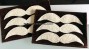 Luftwaffe Dienstgradabzeichen Feldwebel auf braunem Samt Sonderbekleidung - German Luftwaffe rank insignia T. Sergeant on brown velvet - Gradi Patch da braccio ali in stoffa Luftwaffe da Maresciallo su velluto marrone