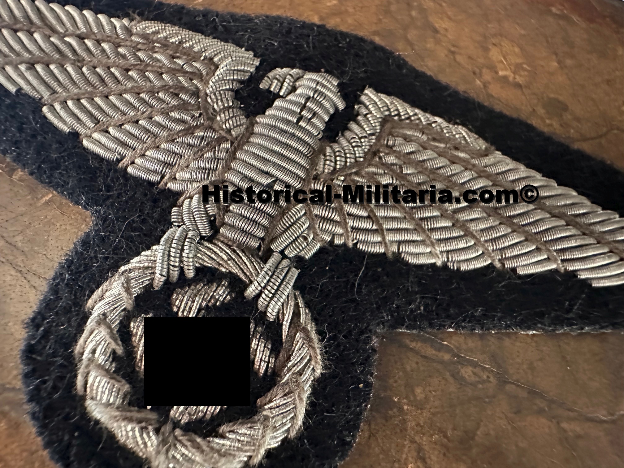 SS-Verfügungstruppe Officer sleeve eagle aged 1st model of 1935/1936 till January 1938 - SS-Verfügungstruppe Ärmeladler für Offiziere 1. Modell gealtert - Aquila da manica delle SS-VT 1° modello 1935 aspetto antico SS-Verfügungstruppe Officer sleeve eagle aged 1st model of 1935/1936 till January 1938 - SS-Verfügungstruppe Ärmeladler für Offiziere 1. Modell gealtert - Aquila da manica delle SS-VT 1° modello 1935 aspetto antico