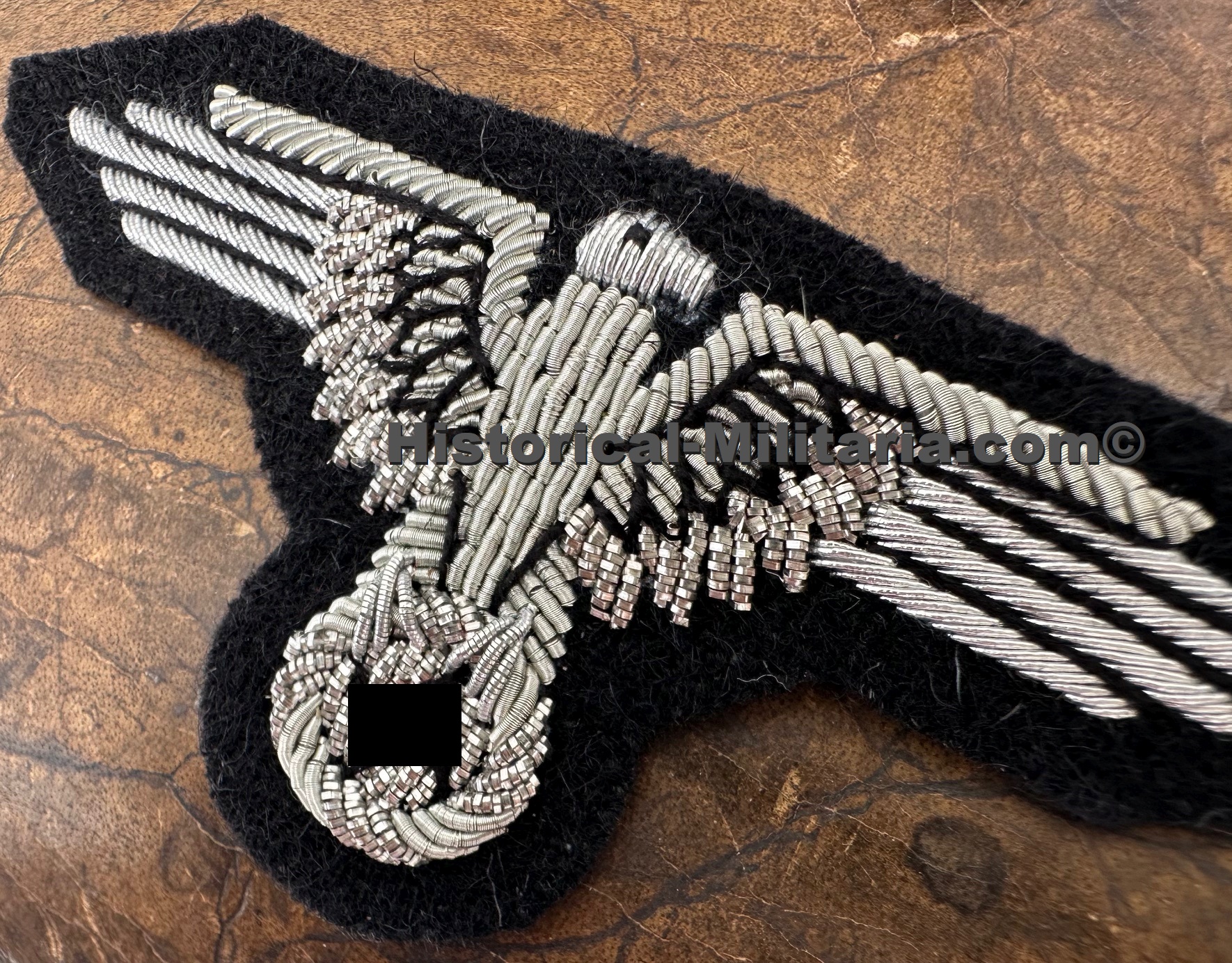 Waffen-SS Officer sleeve eagle shiny - Offiziersadler Ärmeladler Elite Waffen-SS glänzend - Aquila da braccio Ufficiale delle Waffen-SS brillante Waffen-SS Officer sleeve eagle shiny - Offiziersadler Ärmeladler Elite Waffen-SS glänzend - Aquila da braccio Ufficiale delle Waffen-SS brillante