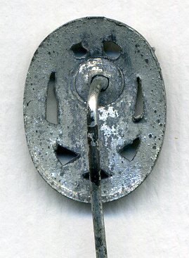 ORIGINAL WH Heer Mini Anstecknadel Allgemeines Sturmabzeichen 16mm an Nadel - Original miniature pin Wehrmacht General Assault Badge - Mini pin Distintivo per assalto generale tedesco ORIGINAL WH Heer Mini Anstecknadel Allgemeines Sturmabzeichen 16mm an Nadel - Original miniature pin Wehrmacht General Assault Badge - Mini pin Distintivo per assalto generale tedesco