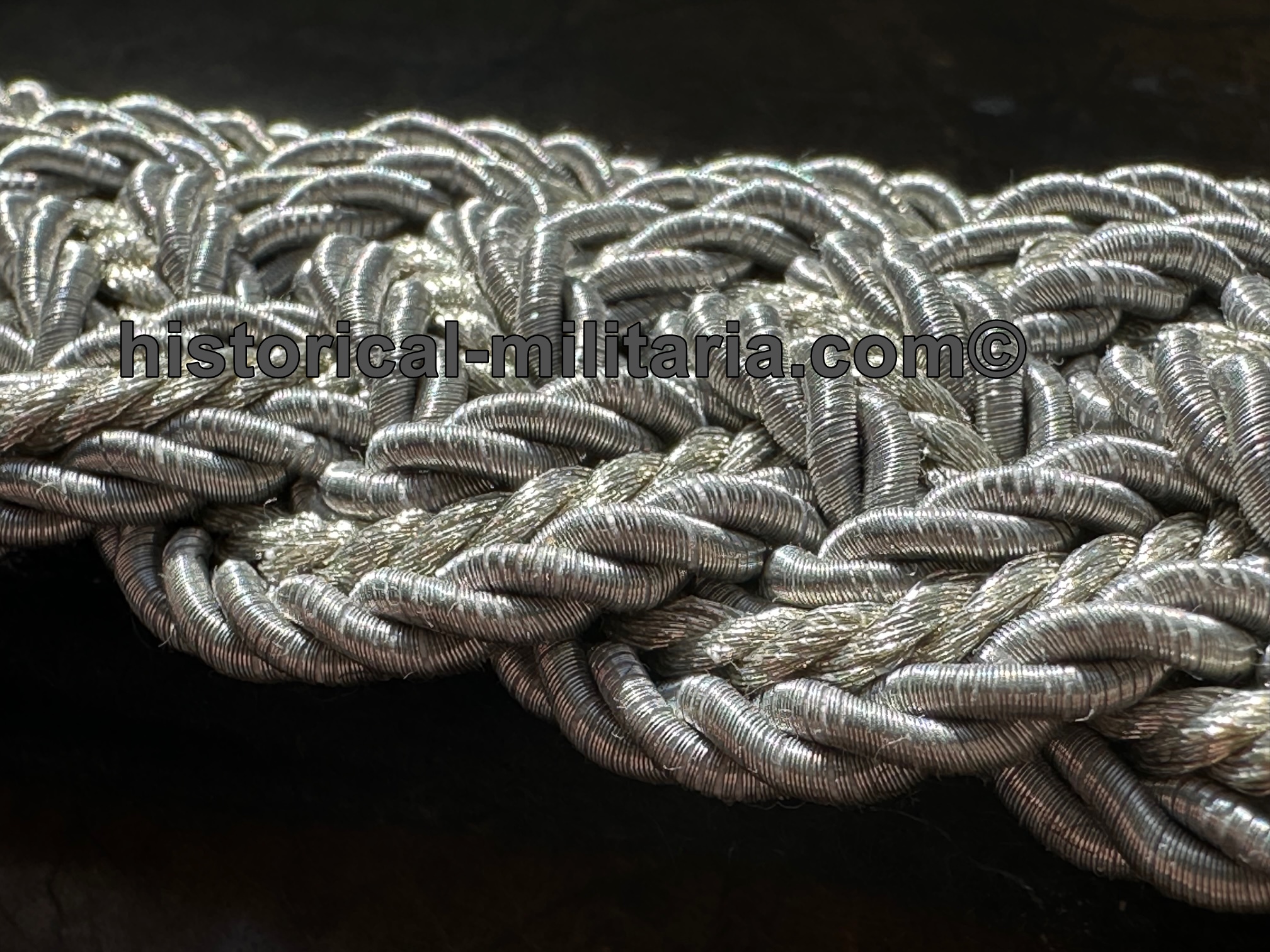 Allgemeine-SS - SS-VT 1 slip-on shoulder board SS-Oberführer - SS-Brigadeführer - SS-Gruppenführer - SS-Obergruppenführer 1 Schulterstück mit Schlaufe - Allgemeine-SS - 1 spallina con linguetta al retro Allgemeine-SS - SS-VT 1 slip-on shoulder board SS-Oberführer - SS-Brigadeführer - SS-Gruppenführer - SS-Obergruppenführer 1 Schulterstück mit Schlaufe - Allgemeine-SS - 1 spallina con linguetta al retro