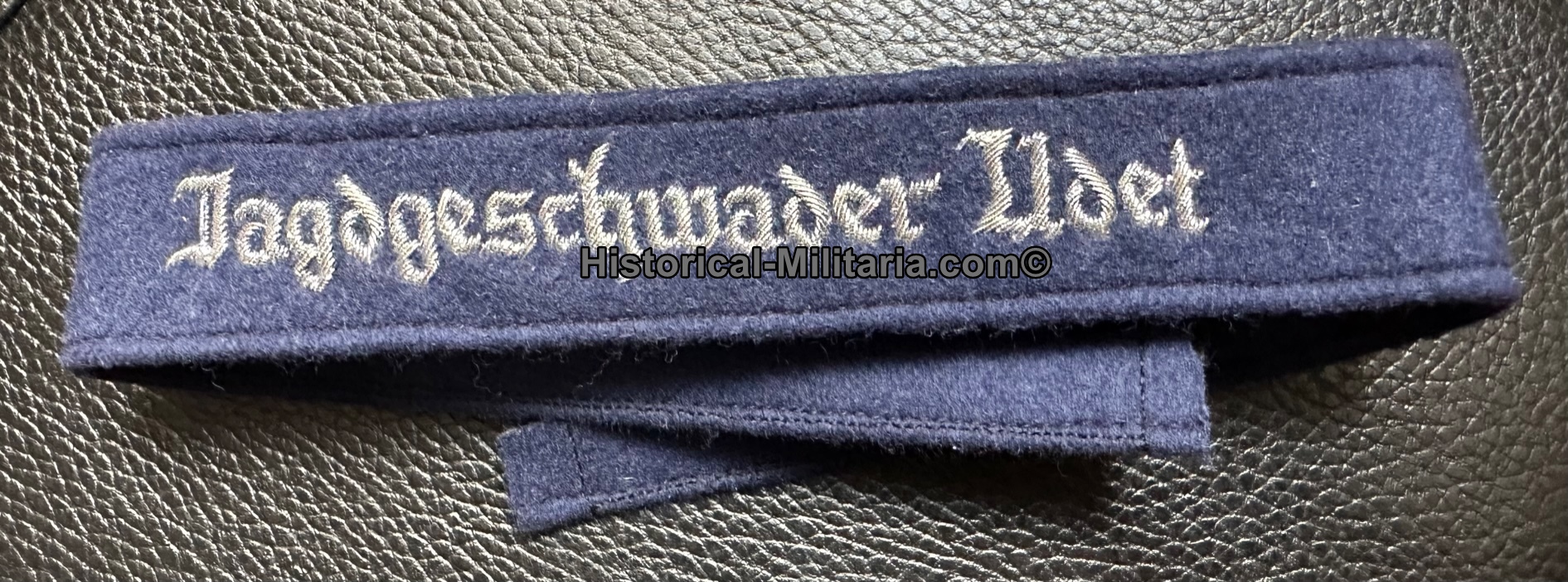 Luftwaffe Jagdgeschwader Udet Officer cuff band - Ärmelband Luftwaffe Jagdgeschwader Udet für Offiziere - Fascia da braccio Luftwaffe Jagdgeschwader Udet per gli Ufficiali