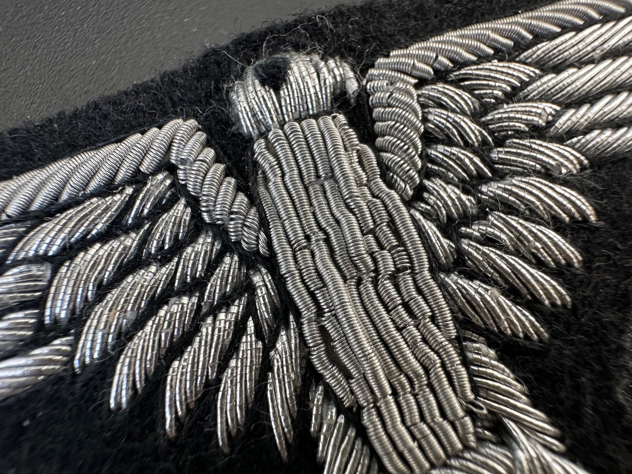 Waffen-SS Officer sleeve eagle dull - Offiziersadler Ärmeladler Elite Waffen-SS matt - Aquila da braccio opaco Ufficiale delle Waffen-SS Waffen-SS Officer sleeve eagle dull - Offiziersadler Ärmeladler Elite Waffen-SS matt - Aquila da braccio opaco Ufficiale delle Waffen-SS