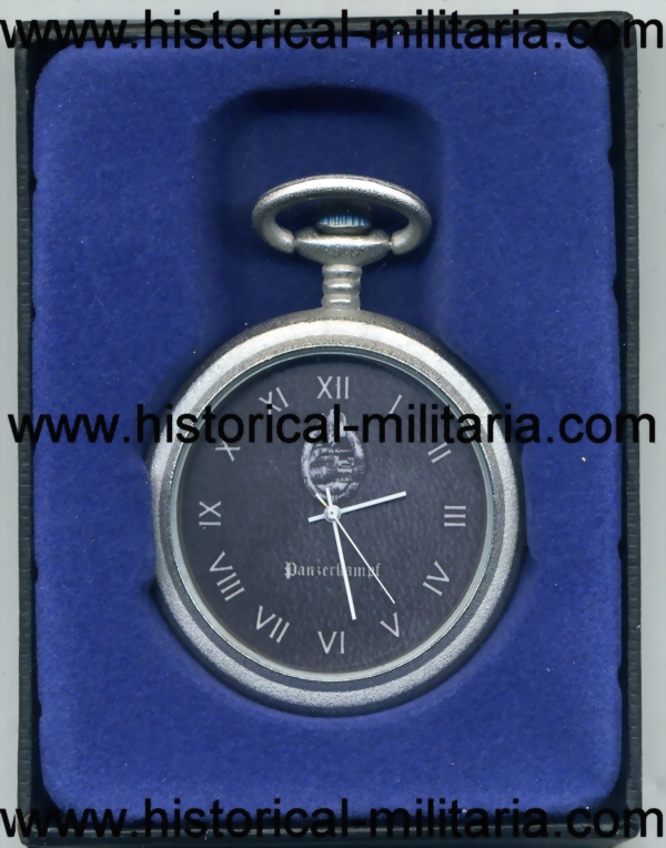 Taschenuhr Panzerkampfabzeichen Dekoartikel - Panzer Assault Tank Battle pocket clock for decoration - Orologio da tasca combattimento Panzer per decorazione Taschenuhr Panzerkampfabzeichen Dekoartikel - Panzer Assault Tank Battle pocket clock for decoration - Orologio da tasca combattimento Panzer per decorazione