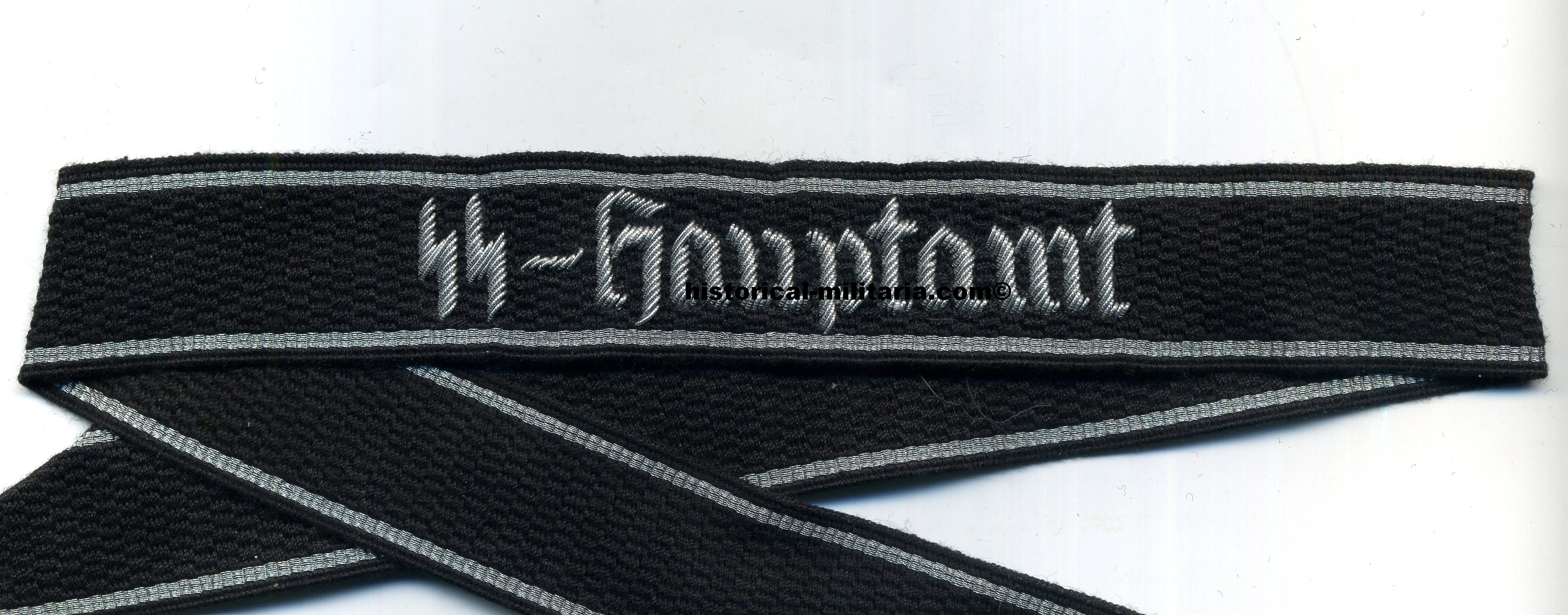Ärmelstreifen SS-Hauptamt Schutzstaffel Ärmelband Offizier Stab SS-Hauptamt - SS Headquarters Staff Officer cuff title SS-Hauptamt - SS-Hauptamt Fascia da braccio da Ufficiale del l'ufficio di comando centrale delle SS Ärmelstreifen SS-Hauptamt Schutzstaffel Ärmelband Offizier Stab SS-Hauptamt - SS Headquarters Staff Officer cuff title SS-Hauptamt - SS-Hauptamt Fascia da braccio da Ufficiale del l'ufficio di comando centrale delle SS